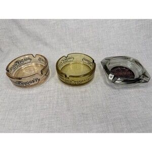 Las Vegas Ashtray Lot Of 3 - (2)Golden Nugget & (1)Showboat Historic Collectible